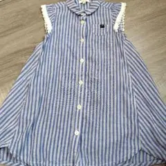 サイズ95 　ストライプワンピース