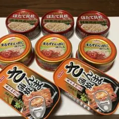 マルハニチロかにほぐしみ いなばほたて貝柱フレークフレーク ニッスイさんま蒲焼