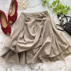 AD1537 フォクシー ドレープスカート ドレス♡パーティ ミニ丈