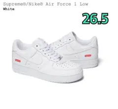 Supreme × Nike Air Force 1 Low White26.5