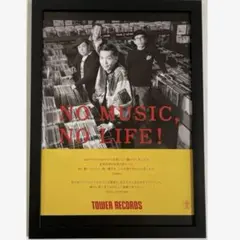 (A4額付き) Zeebra SOUL SCREAM タワレコ　ポスター風