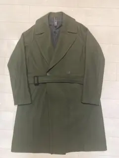 hevo brindisi 44 ベルテッドダブルブレストコート