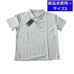 新品未使用✨CEEN メンズ半袖ポロシャツ グレー Sサイズ