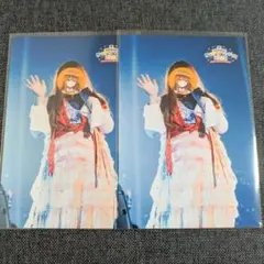 【2枚】 カラフルピーチ 実写 ブロマイド 大阪公演 えと えとさん