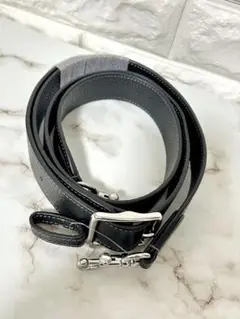 ★新品★コーチ　メンズ/レディース　ショルダーストラップ単品 本革　ブラック