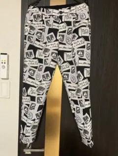 CASTEL グラフィックプリントパンツ 38サイズ