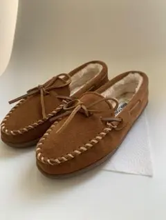 ミネトンカ　モカシン　23cm ブラウン