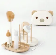 ベビー用品 哺乳瓶 ブラシセット ポータブル トラベル用 かわいい
