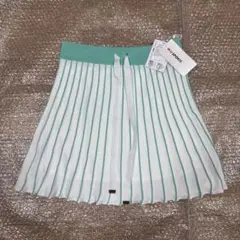 本日迄MU SPORTSゴルフロゴ刺繍スカートサイズ44 新品未使用タグ付