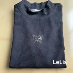 LeLis 黒タートル　レディース　トップス
