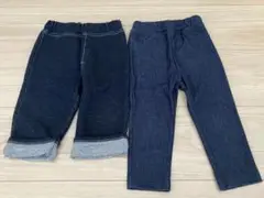ズボン2点セット　80