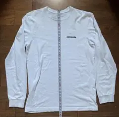 patagonia ホワイト ロンT
