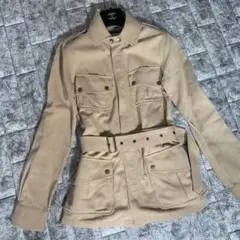 【美品】ラルフローレン ベルト付き サファリジャケット サイズ9