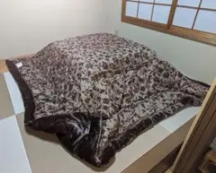【美品】こたつ　掛け布団　 正方形 こたつ布団　 200×200