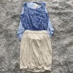 【未使用 タグ付き】 オズモーシス ノースリーブ ワンピース　4325