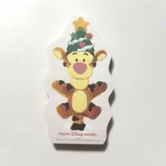 くまのプーさん　ティガー　クリスマス　レトロ　メモ帳