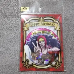 ONE PIECE コラソン バースデー イニシャル ホログラム缶バッジ