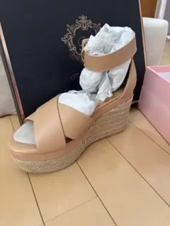 Rady ベージュ ウェッジサンダル S