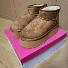 attagirl CAS LL ブラウン ムートンブーツ