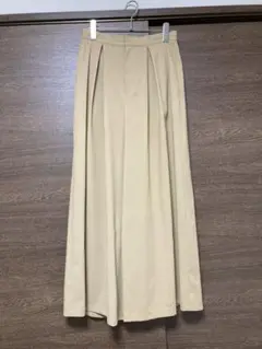 ドニーユ ワイドパンツ ガウチョパンツ ベージュ 38