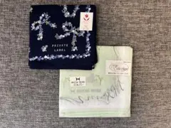 PRIVATE LABEL HANAE MORI 大判ガーゼハンカチ　セット