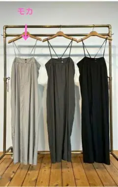✨️新品未使用✨️ユイティームサロペットパンツ　モカ