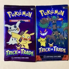 ［海外限定］Trick or Trade ポケモンカード　英語版　2パックセット