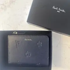 Paul Smith ポールスミス 二つ折り財布 ネイビー
