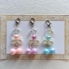 ●リクエスト●　3点　ビーズキーホルダー