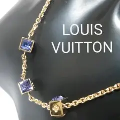 ヴィトン LOUIS VUITTON コリエギャンブル ネックレス(ゴールド)