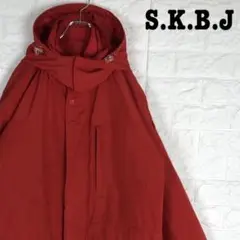 オーバーサイズ★ SKBJ ブルゾン 中綿 ナイロンジャケット フード ゆったり