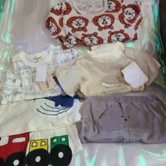 95 男の子 半袖Tシャツ　半ズボン　セット