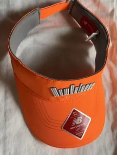 New Balance 吸汗速乾 バイザー オレンジ⭐︎美品