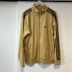 adidas ゴールド ジャージ