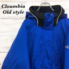 《希少》Cloumbia コロンビア☆ナイロンジャケット L ブルー NJ153