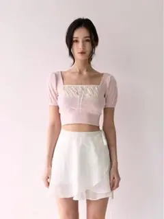 NOT YOUR ROSE Daisy top(pink)