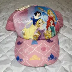 ディズニー　プリンセス　キャップ　52 53 54 メッシュ　美品