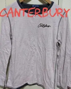 カンタベリーの長袖カットソー CANTERBURY