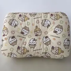 ちいかわ ごろ寝枕　「秋のごはんおいしいね」 約30×50×12cm