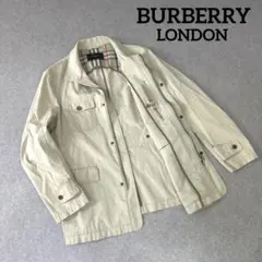 BURBERRY LONDON バーバリー ミリタリージャケット ベージュ M