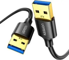 USB 3.0 ケーブル タイプA-タイプA オス-オス F152
