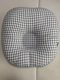 ロトトクッション　グレーチェック　育児　ベビーグッズ