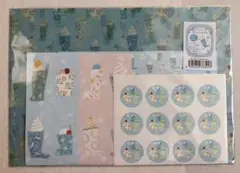 merinomi 阪急限定長ぐつソーダペーパーセット　スーク紙市