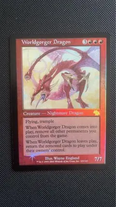 MTG 日本語 foil 世界喰らいのドラゴン 新しい到着 [JUD] 世界喰らいのドラゴン Foil MTG】日本最大級の