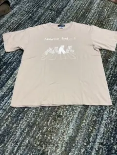 BLUE TRICK ビートルズ風プリントＴシャツ ＸＬ