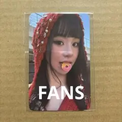 TWICE トレカ FANS 特典 this is for 通常盤 チェヨン