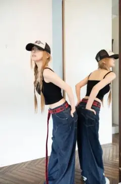 重盛さと美 ANGEL Super Baggy Fit Jeans 重盛さと美 ANGEL Super Baggy Fit Jeans M