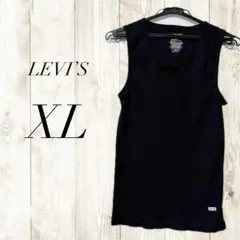 ✨️美品✨ LEVI’S リーバイス ノースリーブ 黒 XL 大きいサイズ
