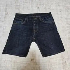 【極美品】Nudie Jeans ショートデニムパンツ