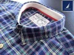 【美品】ノーティカ NAUTICA アクティブワークシャツ 長袖 2X チェック